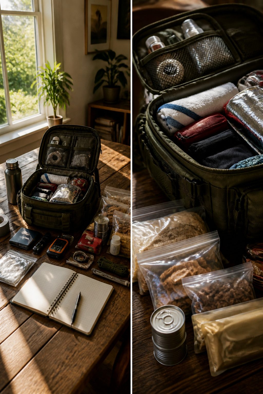72 Hour Kit: What to Pack for Three Days of Self-Reliance 13 A person inspecting items in a 72 hour kit for expiration and condition.
