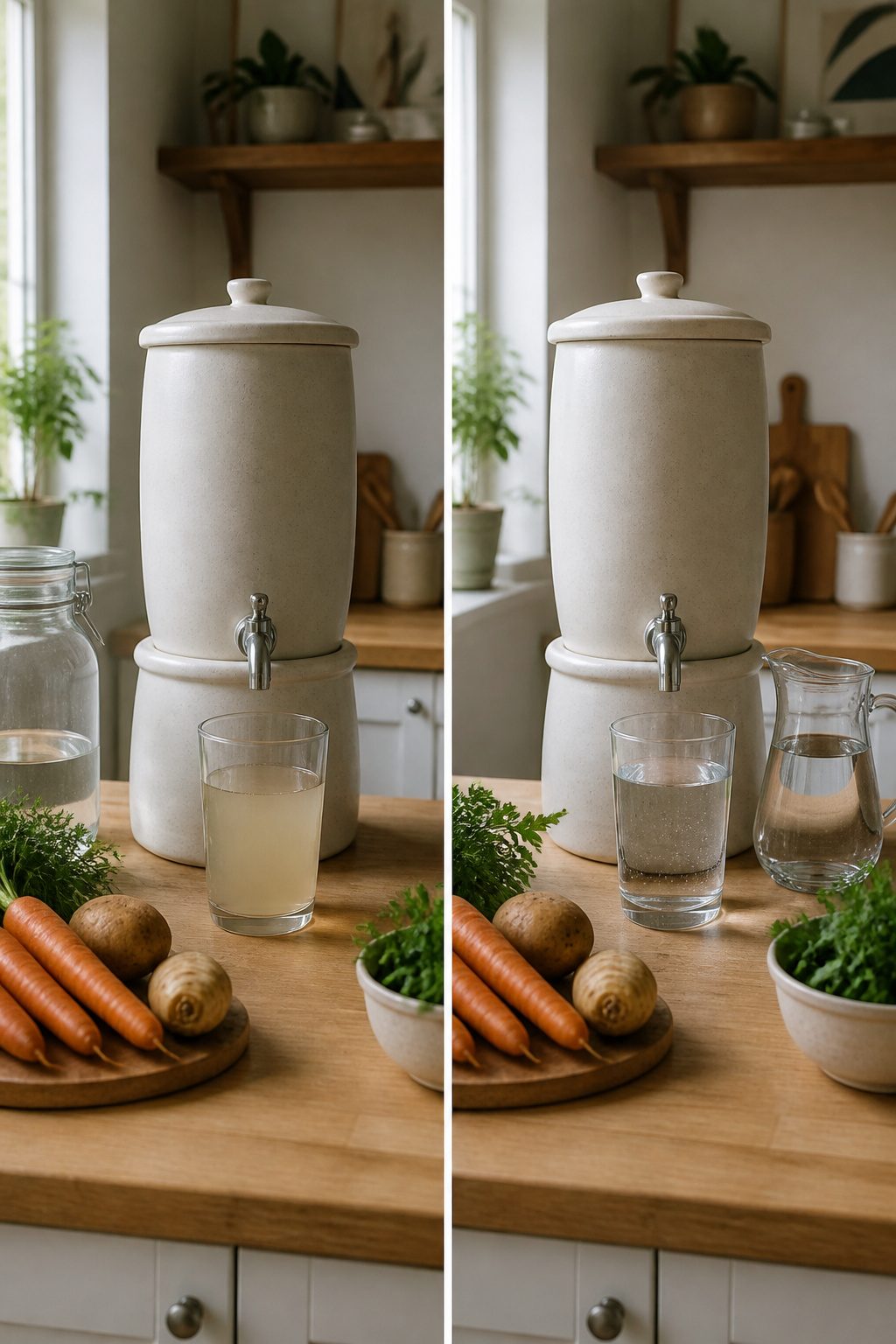 Ultra Sterasyl filter highlighting contaminant reduction capabilities.