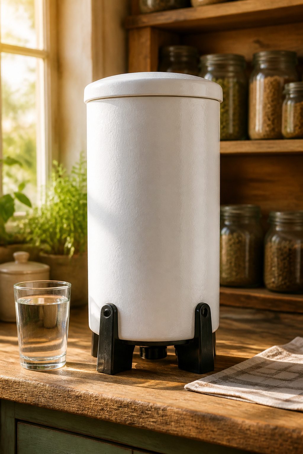Ultra Fluoride Water Filter candle designed for fluoride removal.