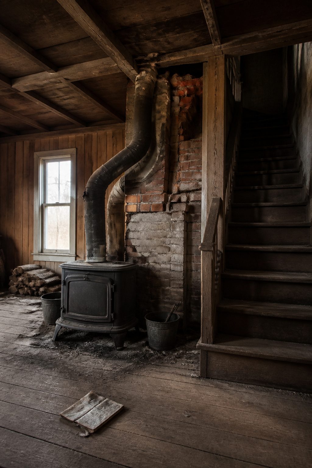 Chimney Fire: Causes, Signs, Risks and Prevention Guide 2026 4 A photograph showing the damage caused by chimney fires.