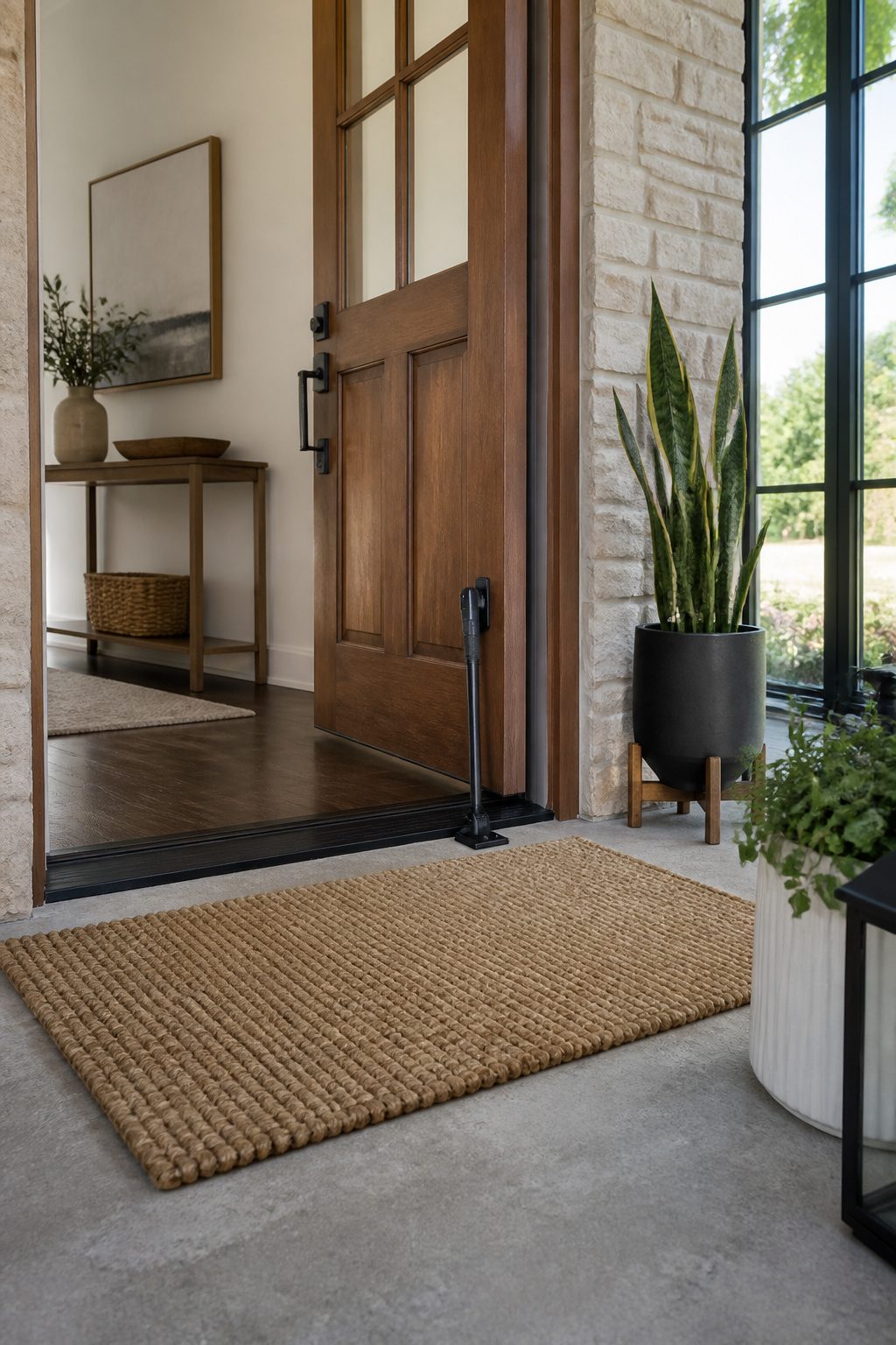 Door Security Bar: 8 Models and How to Choose in 2026 8 Nightlock Original Door Brace Lock attached to a floor.
