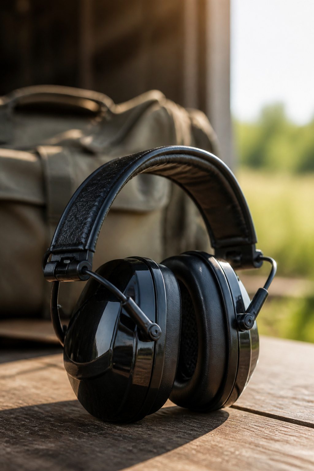 12 Electronic Ear Muffs by Category for 2026 6 ShellShock Protection EXO PRO electronic ear muffs on a table.