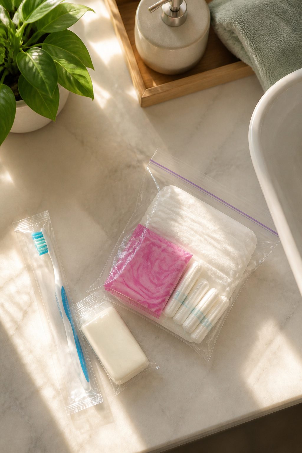Emergency Preparedness Kits: What to Include in Yours 6 Travel-size toiletries including soap and a toothbrush for emergency hygiene.