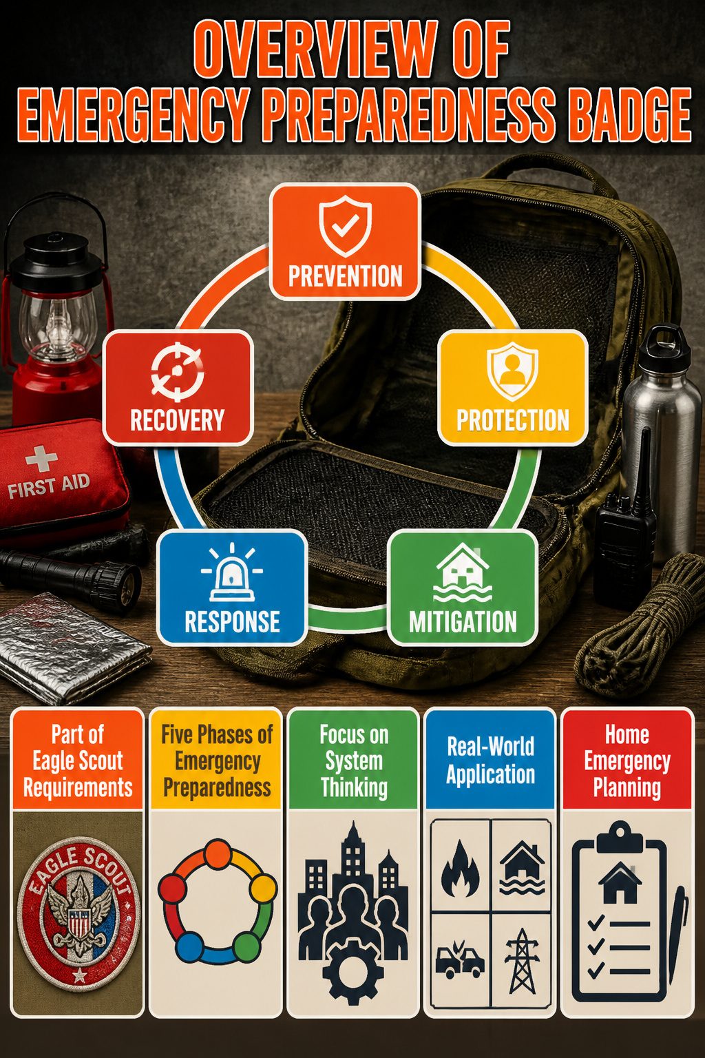 Emergency Preparedness Merit Badge 11 An overview of the Emergency Preparedness merit badge.