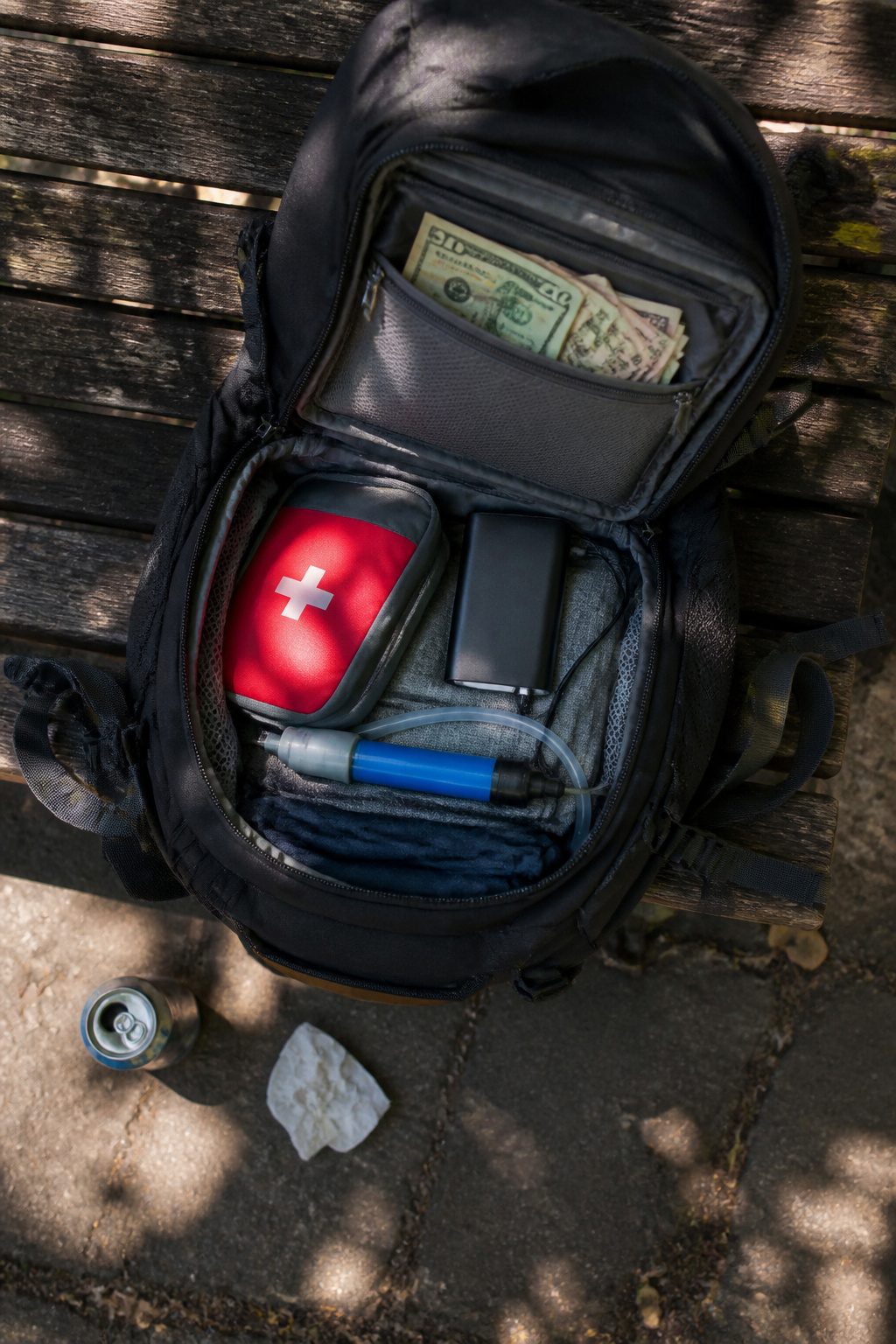 How to Escape a Riot: 9 Steps to Get Out Safely (2026) 9 A hand holding various denominations of cash.