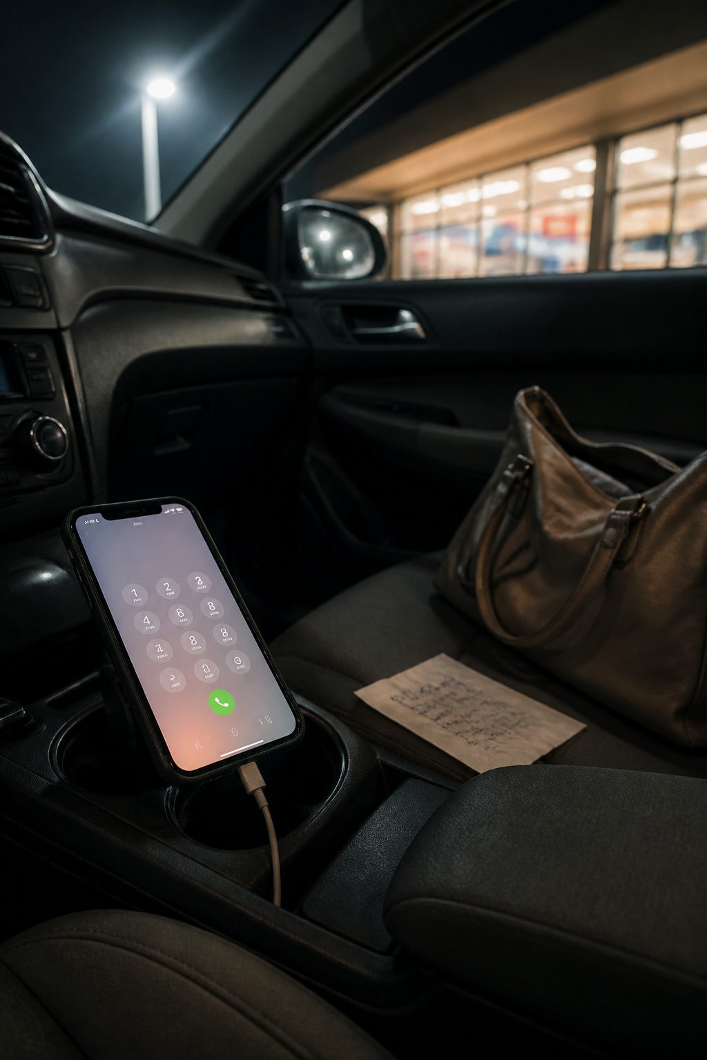 How to Know If Someone Is Following You in 2026 6 A phone plugged into a charger in a vehicle.