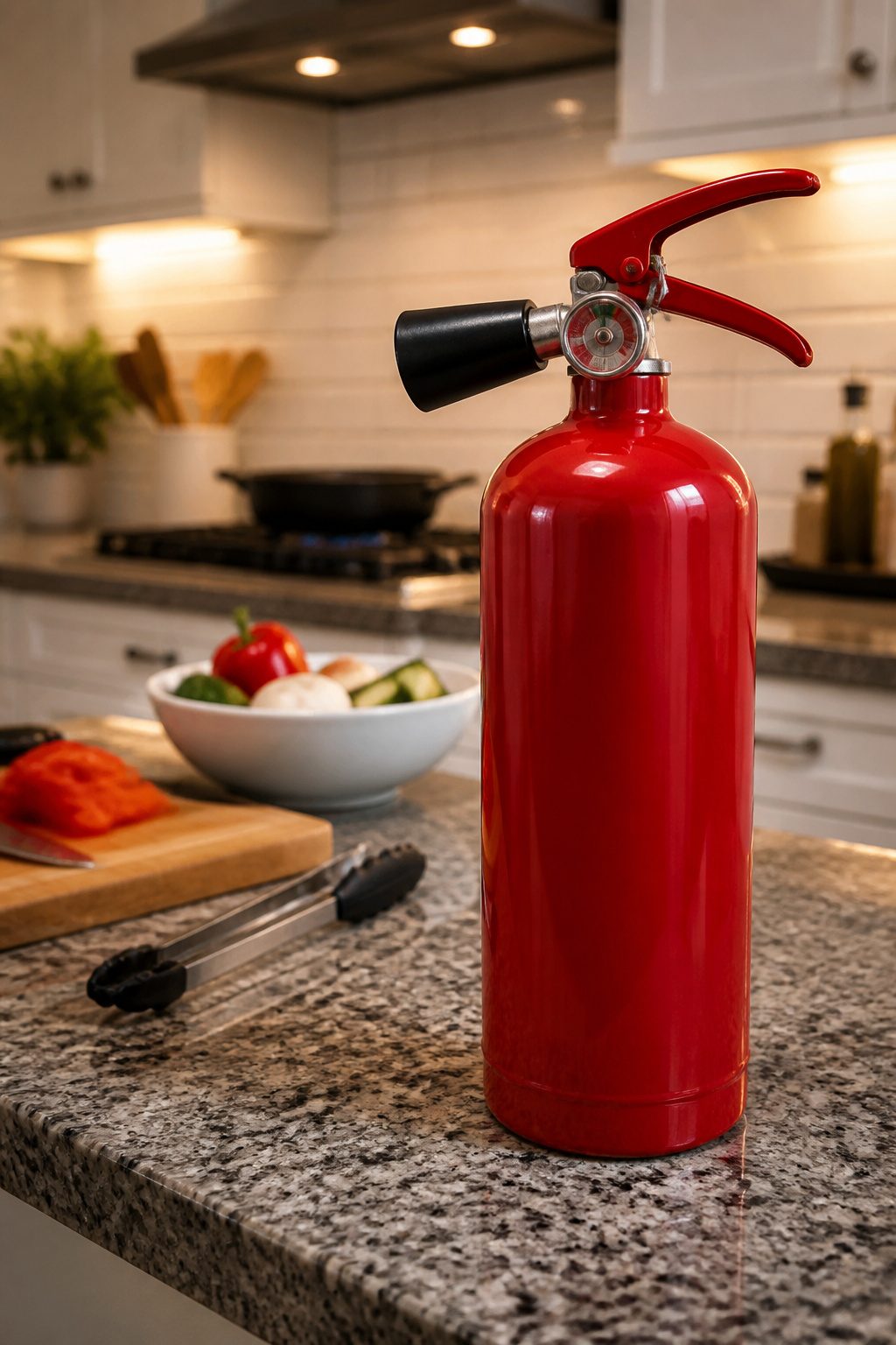 How to Put Out a Grease Fire: 5 Steps for Kitchen Safety in 2026 4 Multi-purpose Class ABC fire extinguisher for home use.