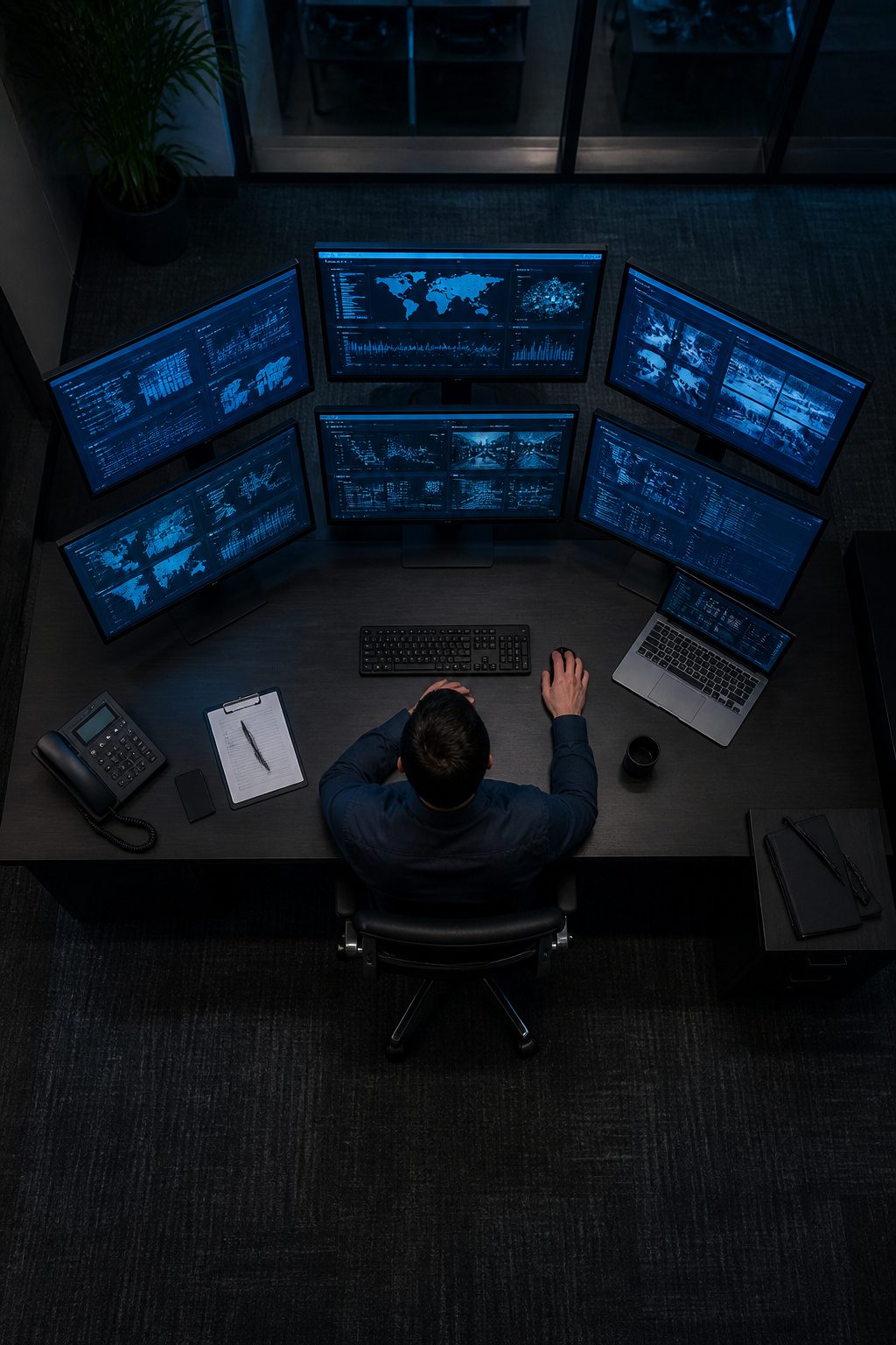 Operational Security (OPSEC): The 5 Steps of the Process 9 A photograph illustrating the importance of continuous monitoring in security.