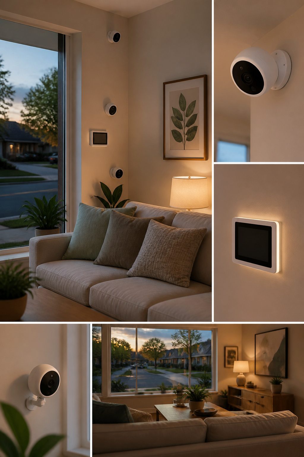 Home Safety and Security: A Practical Guide for 2026 4 A display of various home security devices including cameras and alarms.