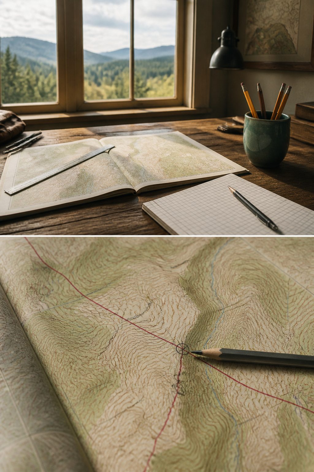 Topographic Map Contour Lines: How to Read Terrain in 2026 7 Topographic profile illustration showing elevation and distance.
