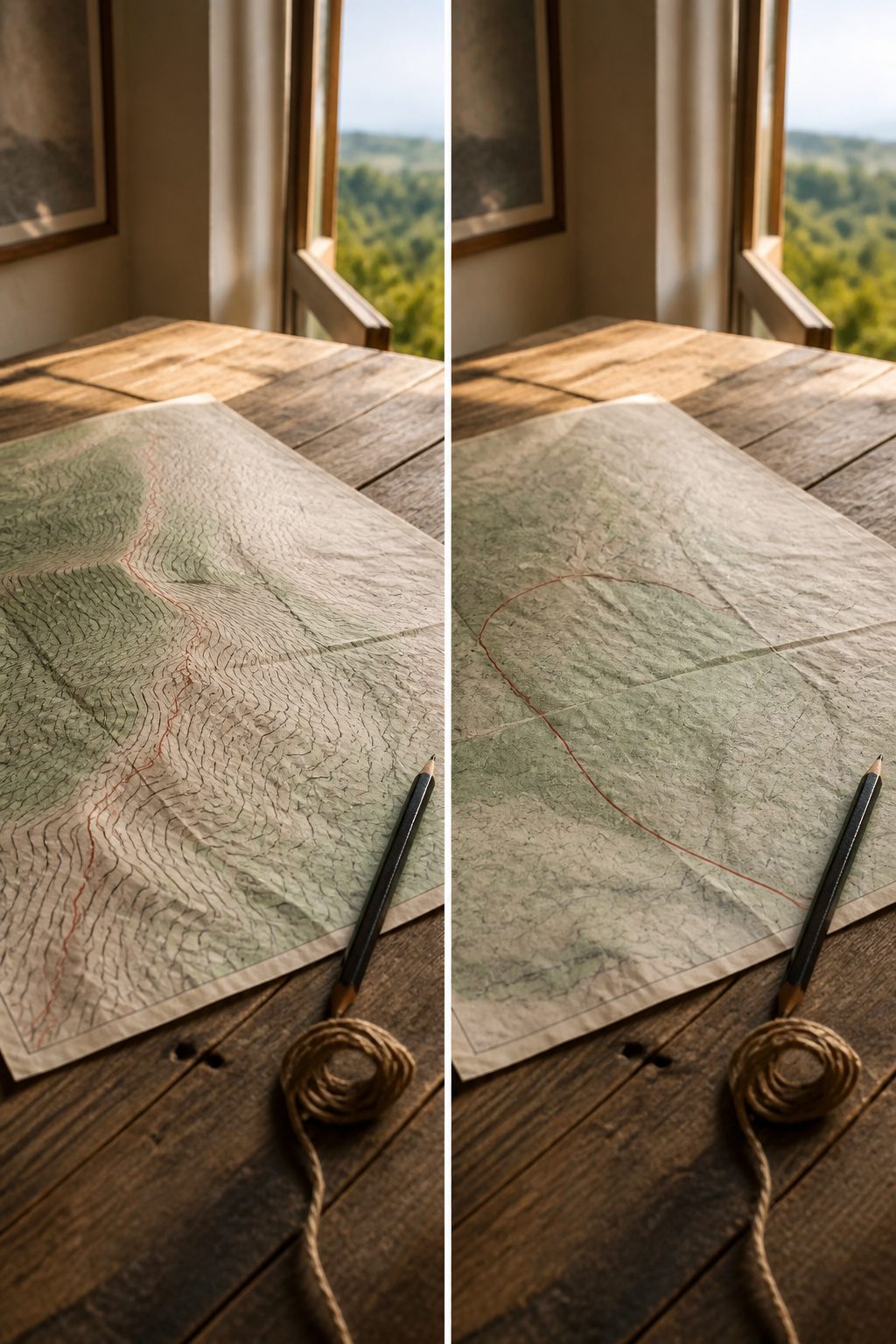 Topographic Map Contour Lines: How to Read Terrain in 2026 5 Topographic map showing various contour line spacings.