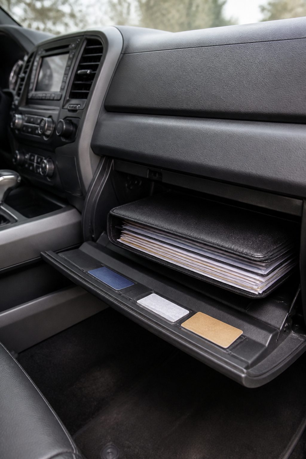 Transporting Firearms Across State Lines: A Legal Guide 5 A folder with printed documents related to firearm transport regulations.