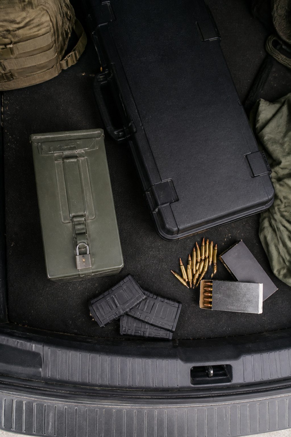 Transporting Firearms Across State Lines: A Legal Guide 3 A locked container for ammunition during firearm transport.